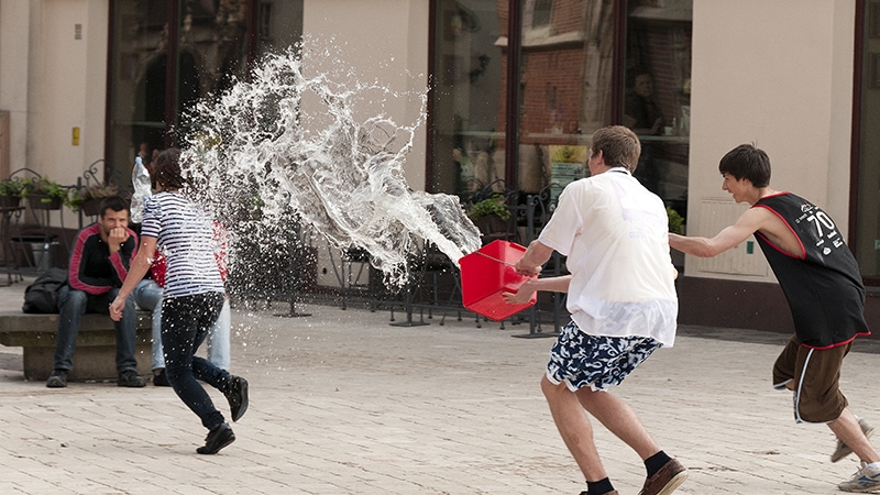 Poland Water Fight