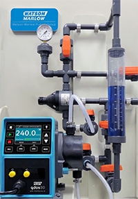 Watson Marlow Qdos Pump Used for Chemical Metering