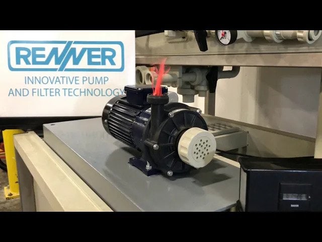 Renner TS Run Dry Pump Demo 6,000+ hours and counting